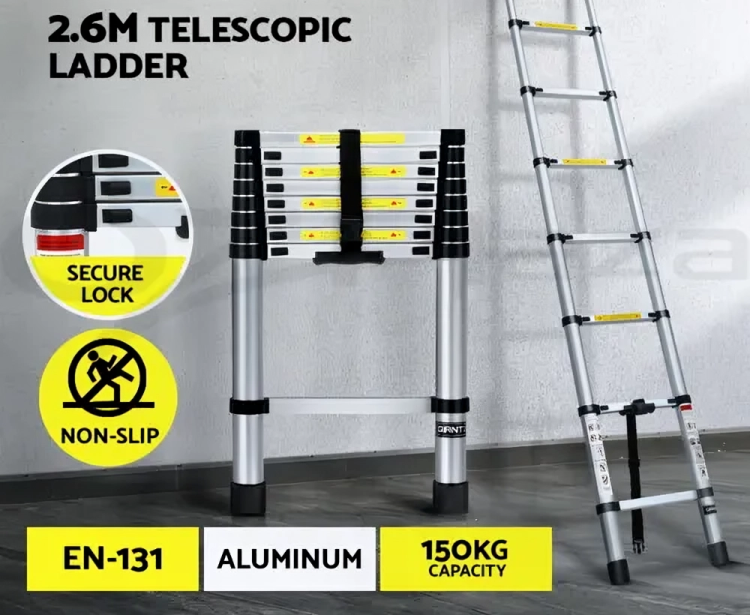 Telescopic Aluminium Ladder