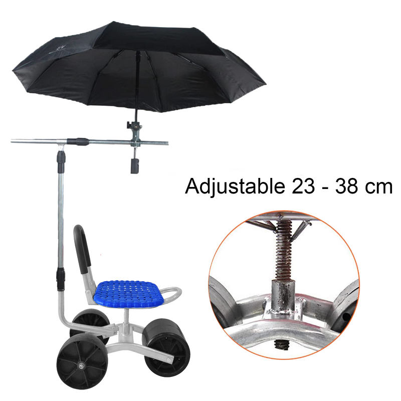 Oz Gardening Seat with Umbrella Stand